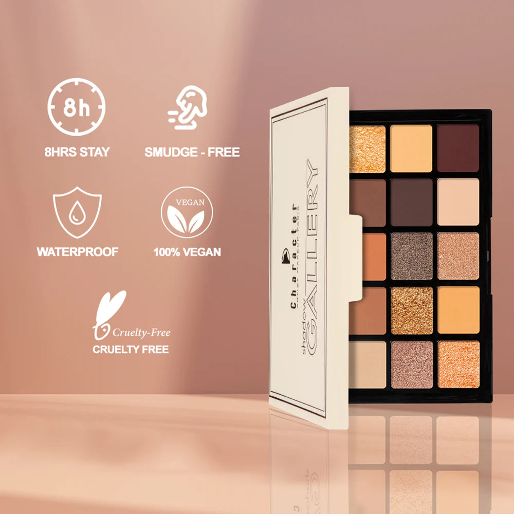 Character Shadow Gallery 20 Color Eyeshadow Palette