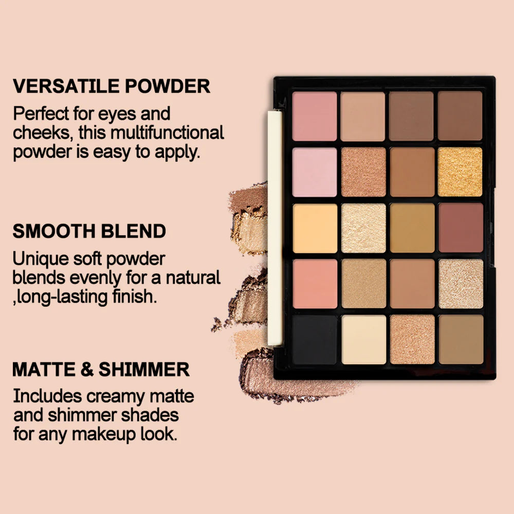 Character Shadow Gallery 20 Color Eyeshadow Palette