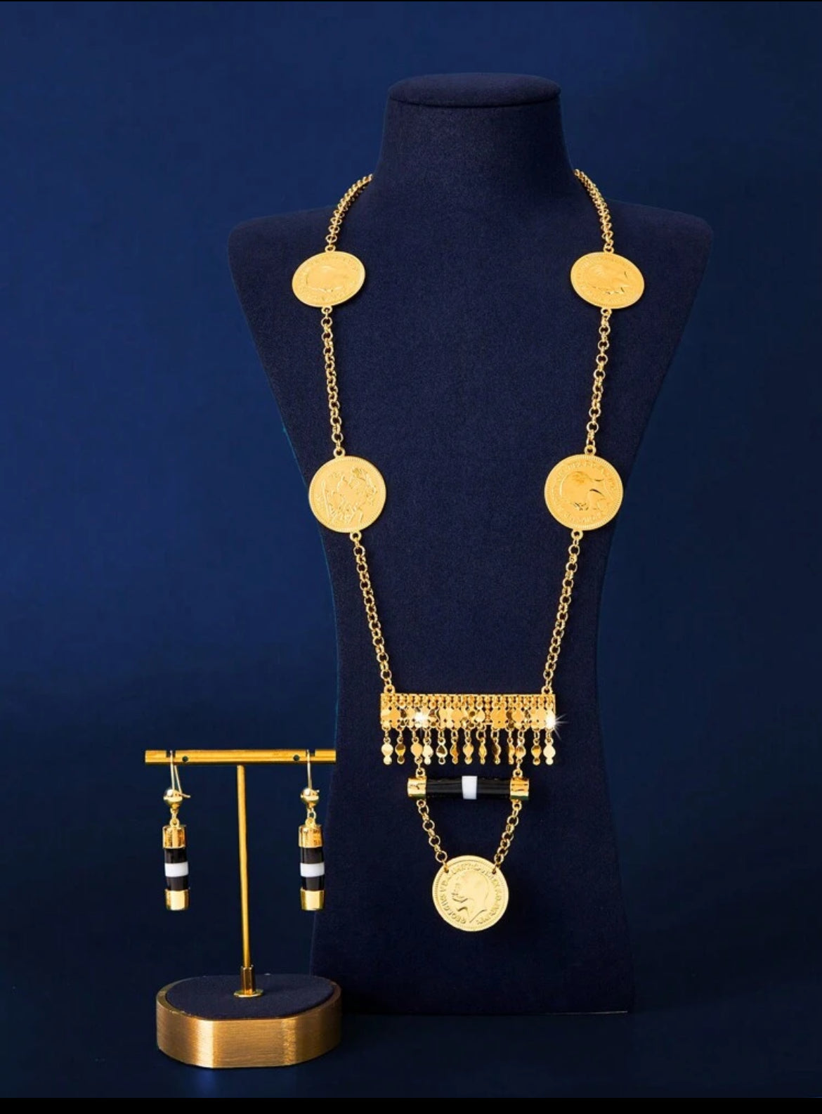 Best seller Arabic Fashion Jewelry set, Raysha Jewelry Somite×coins Collection