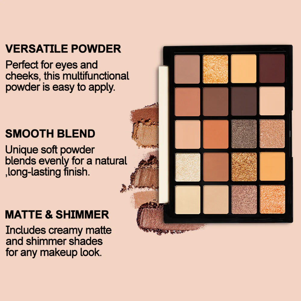 Character Shadow Gallery 20 Color Eyeshadow Palette