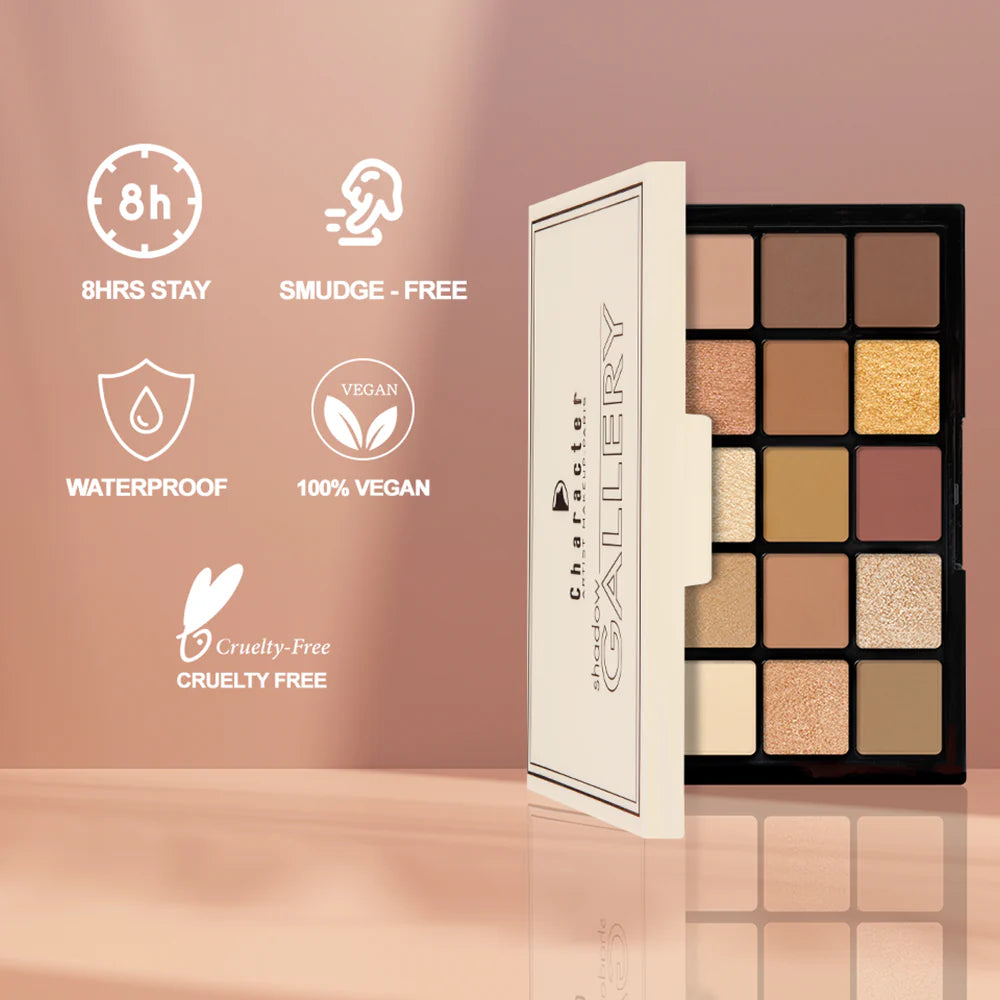 Character Shadow Gallery 20 Color Eyeshadow Palette
