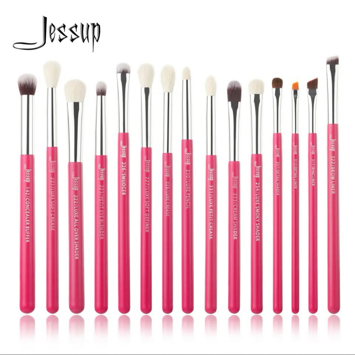 Jessup 15-Piece Eye Brush Set