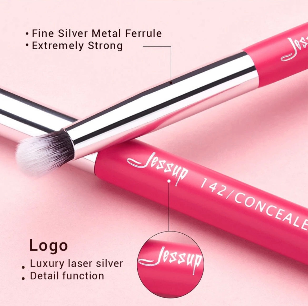 Jessup 15-Piece Eye Brush Set