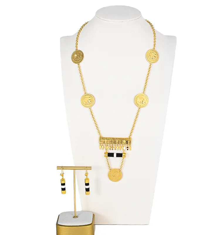 Best seller Arabic Fashion Jewelry set, Raysha Jewelry Somite×coins Collection