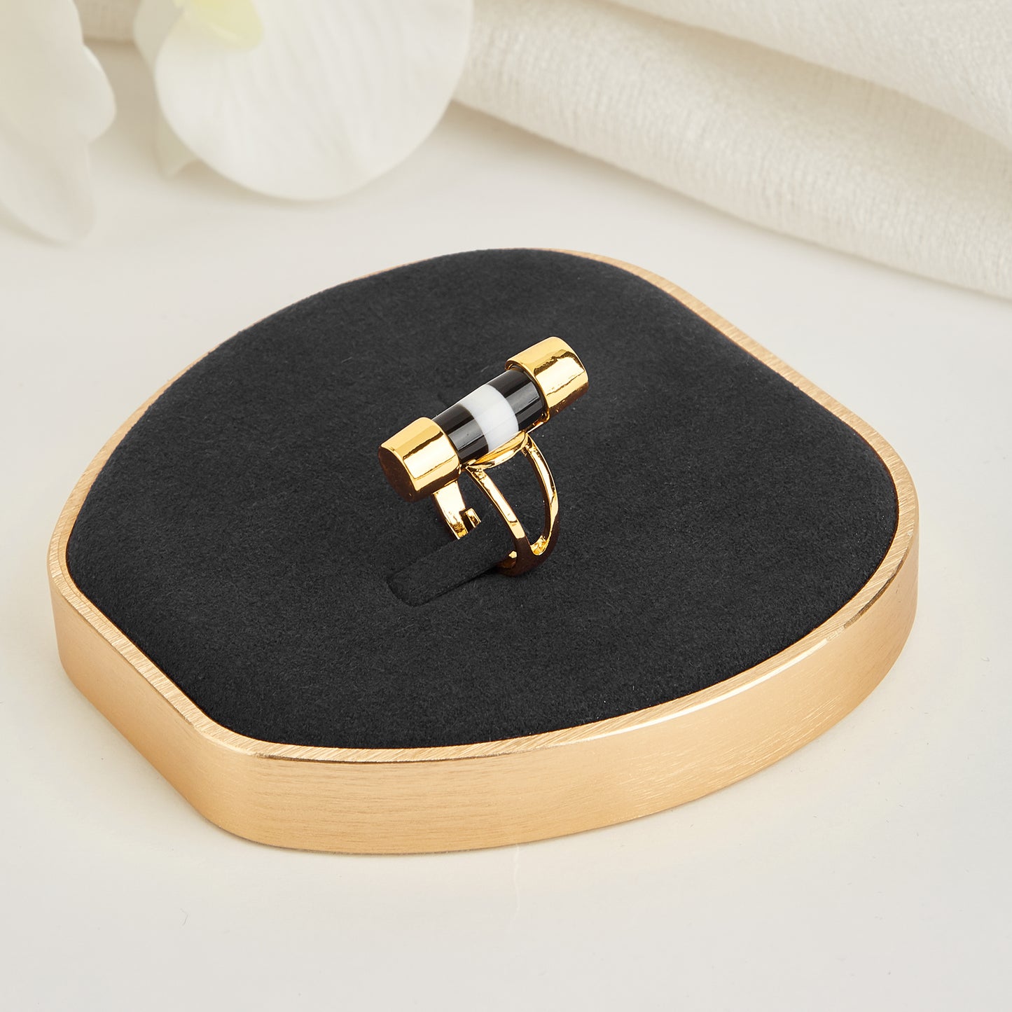 Tendy 14k 18k Copper Jewelry Fashion Gold Plated Exquisite Bridal Cheap Ring _ Someta Ring collection