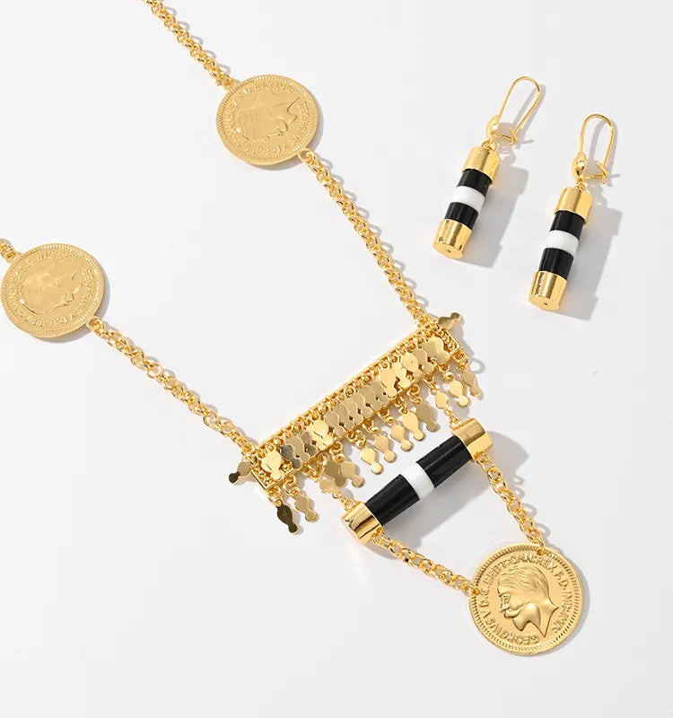 Best seller Arabic Fashion Jewelry set, Raysha Jewelry Somite×coins Collection