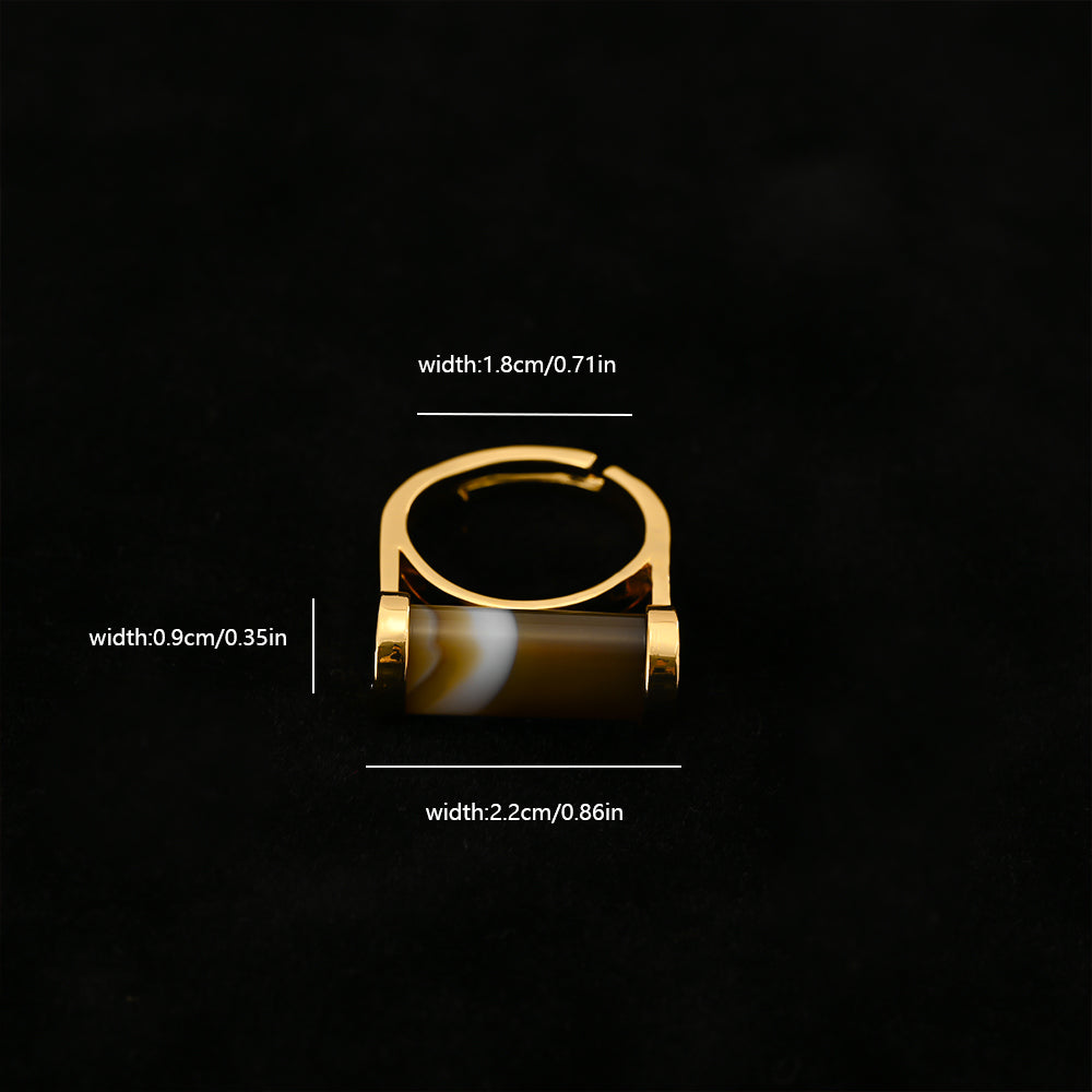 EWEST Trendy Jewelry Middle Eastern Fashion Elegant Temperament Ring, Wedding Ring, Girl Gift