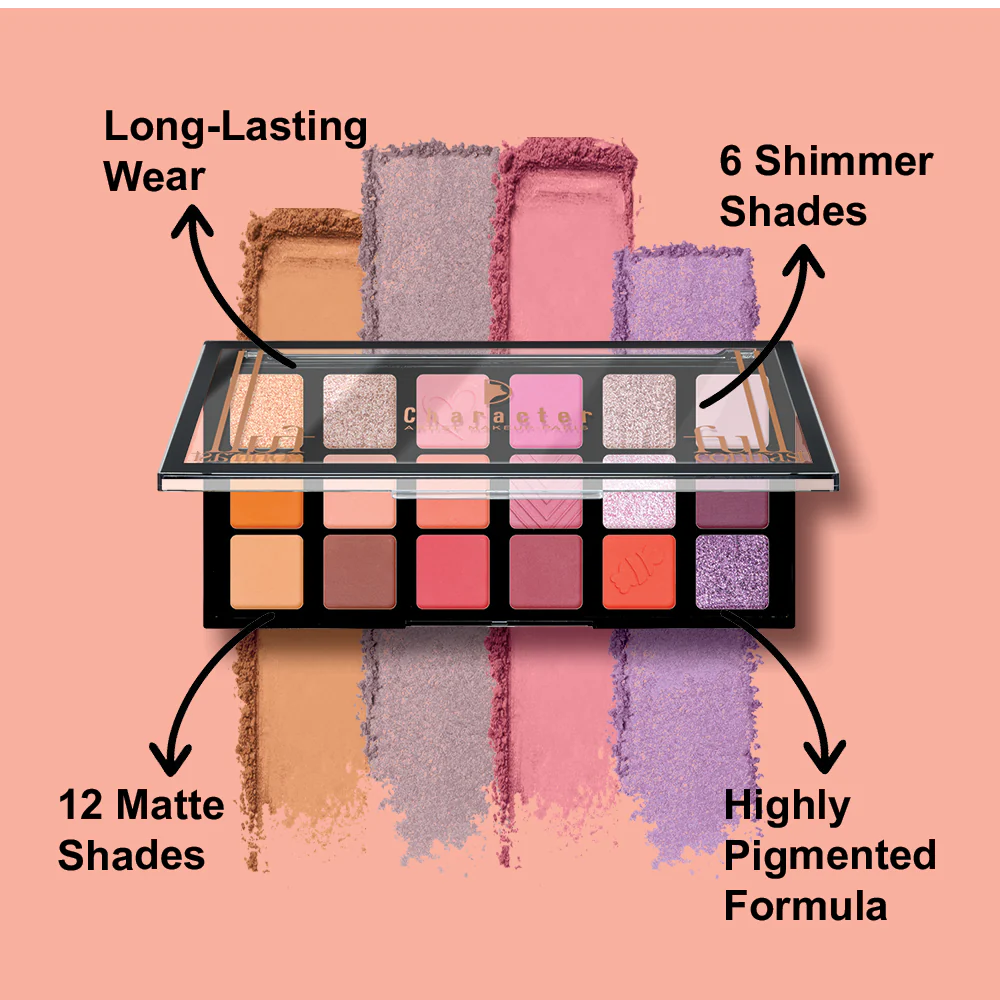 Character Character 18 Color Eyeshadow Palette
