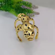 Fashionable Zebra Striped Leopard Print Bracelet for Women with Adjustable Opening Bracelet Jewelry