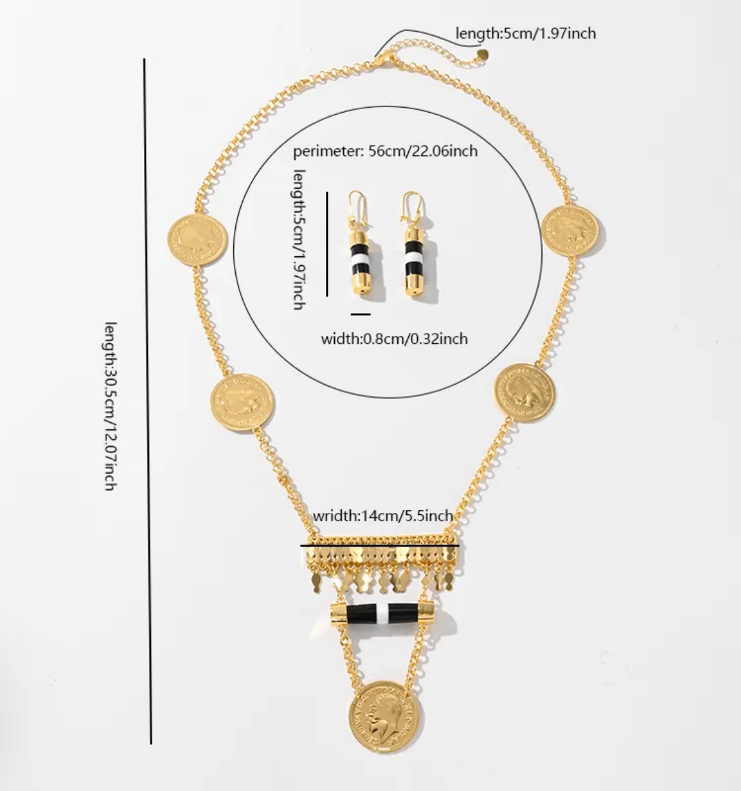 Best seller Arabic Fashion Jewelry set,RaySha Jewelry Someta×coins Collection