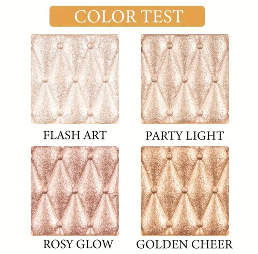 Beauty Glazed Four-Color Long Lasting Waterproof Highlight