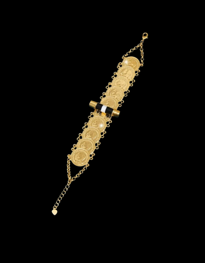 Elegance Coin Bracelet , Wedding Beach Parties or Daily Wear Someta Bracelet