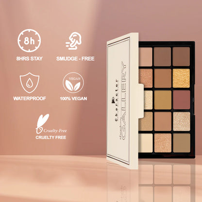 Character Shadow Gallery 20 Color Eyeshadow Palette