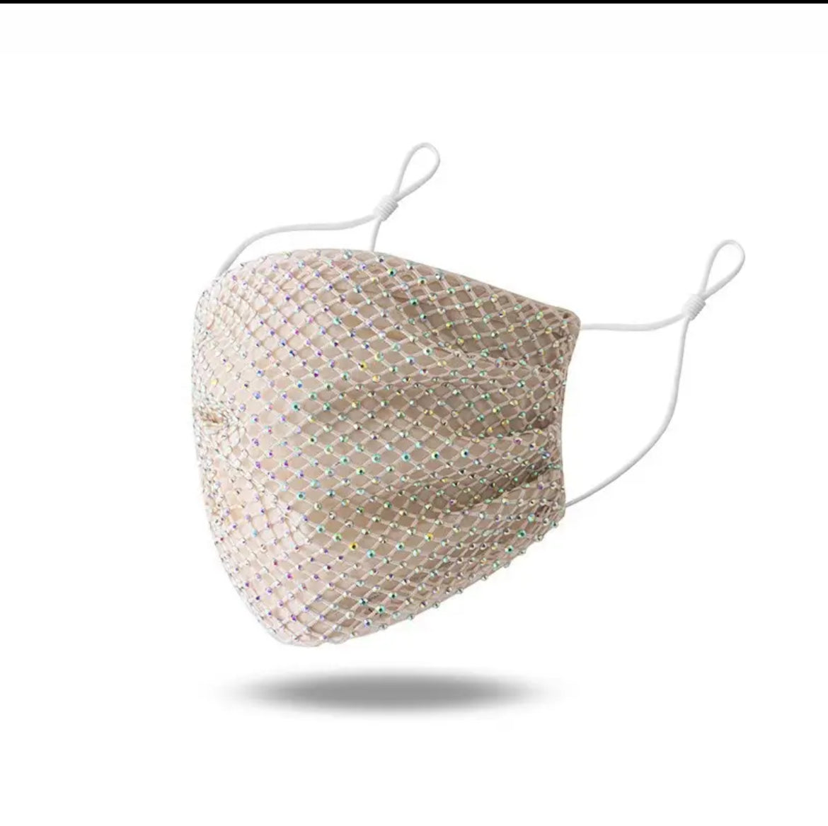 Face Mask with Rhinestone