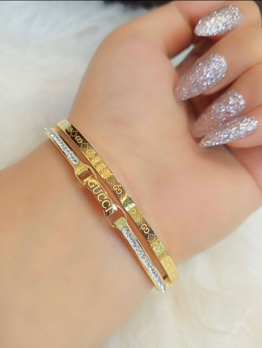 2 Stainless Steel Bracelet  set 316